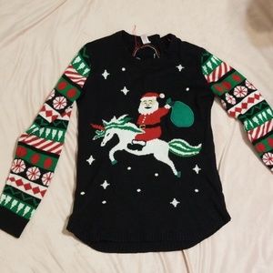 HOLIDAY SALE Unicorn Ugly Christmas Sweater